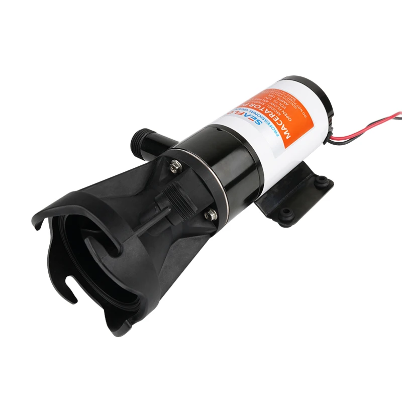 SEAFLO High Flow 45LPM 12V 24V RV Van DC Macerator Pump DC Toilet Sewage Waster Water Pump