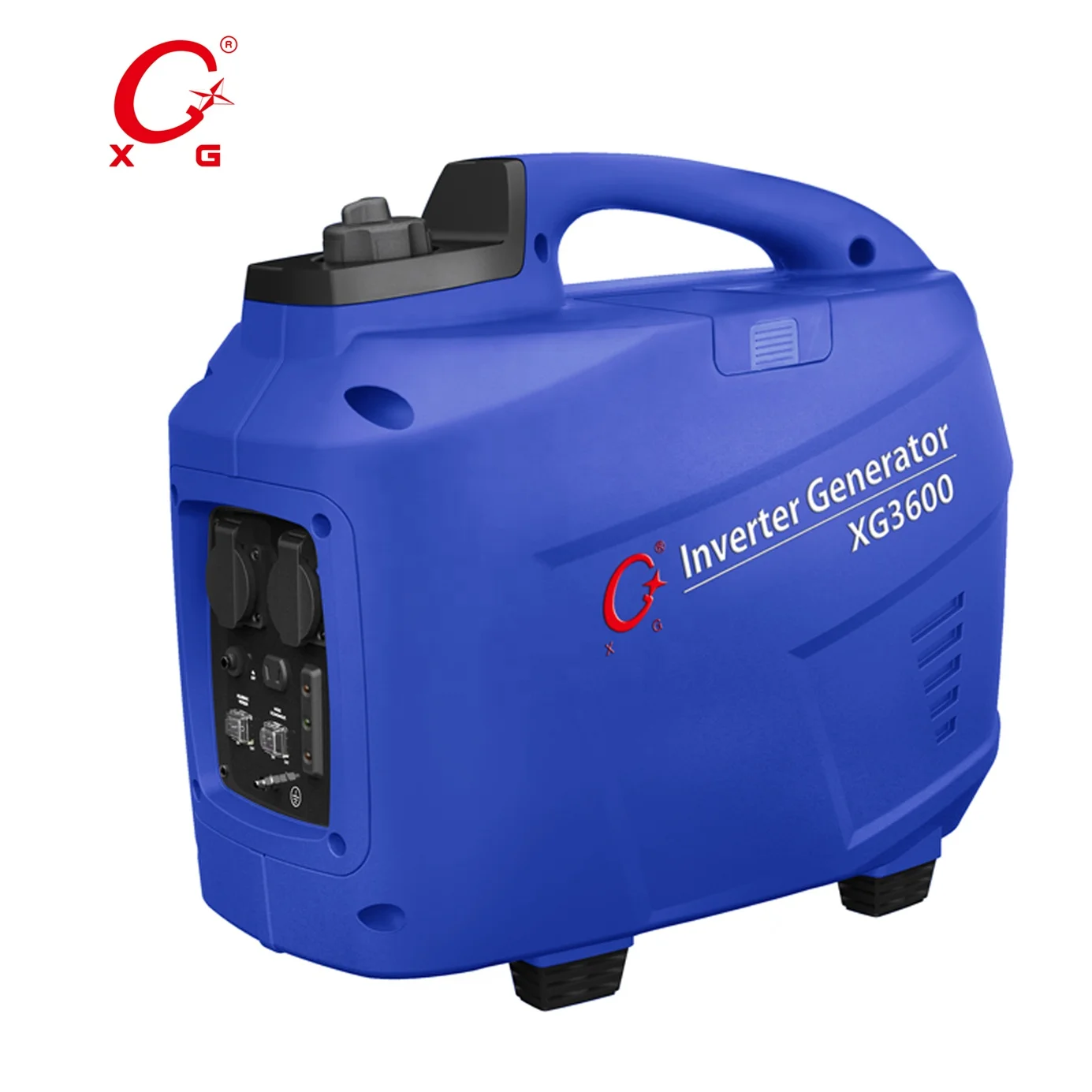 Petrol Portable 4.0kVA Digital Smart Inverter Generator Camp 3600W Power Silent Generator Small Recoil Start Dual Fuel Gasoline