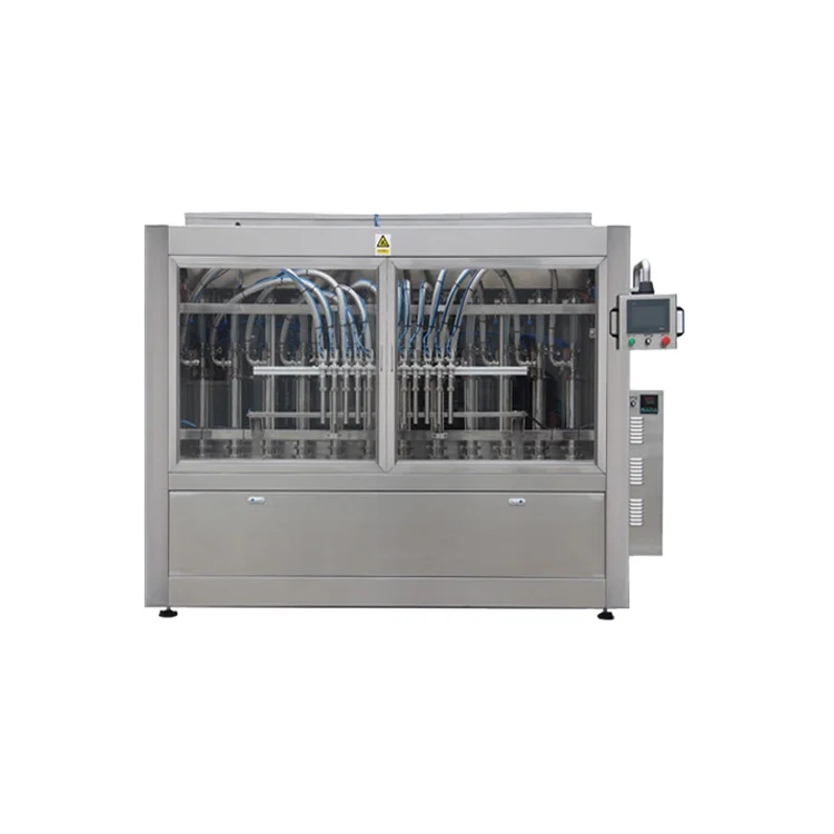 Npack Automatic Servo Motor Piston Soy Sauce And Vinegar Bottle Washing Filling Capping and Labeling Machine