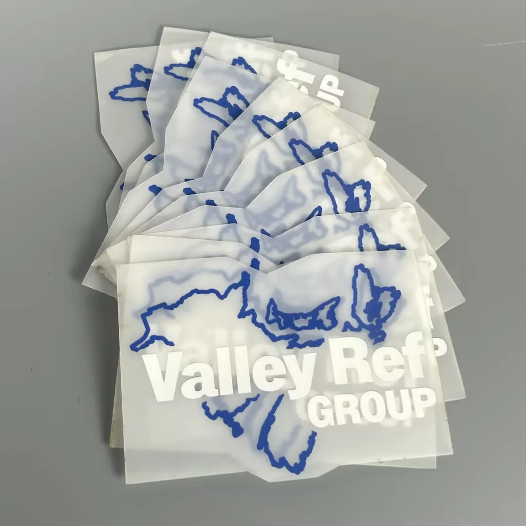 Factory Custom Silk Screen Printing Rubber Brand Logo Sticker 3d Raised Effect Soft Silicone Heat Transfer Labels for Clothing