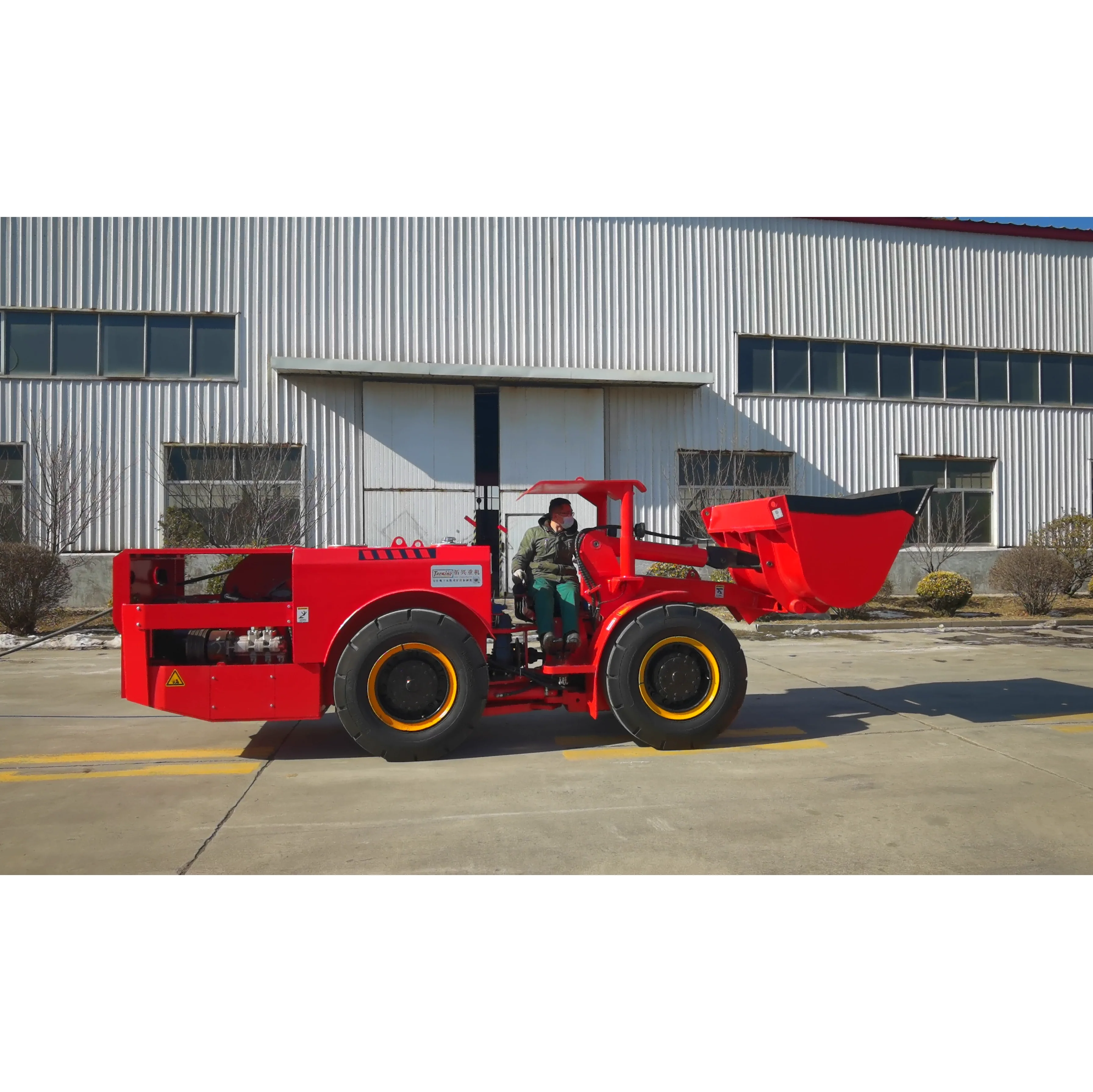 Hot-Selling TC-100E 1cbm Electric Underground Loader Scraper LHD Yantai Tuoxing Energy & Mineral Equipment