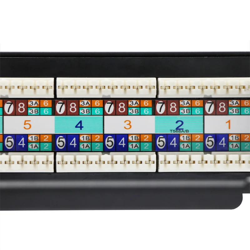 Сетевой патч-корд VCOM UTP Cat6 1U Keystone Jack RJ45