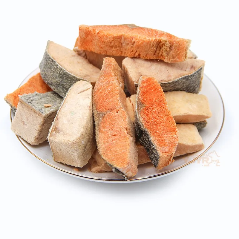 Заводская изготовленная на заказ сублимированной куриной утиной трески говяжий яичный желток питомец собачьи закуски кошачьи угощения
