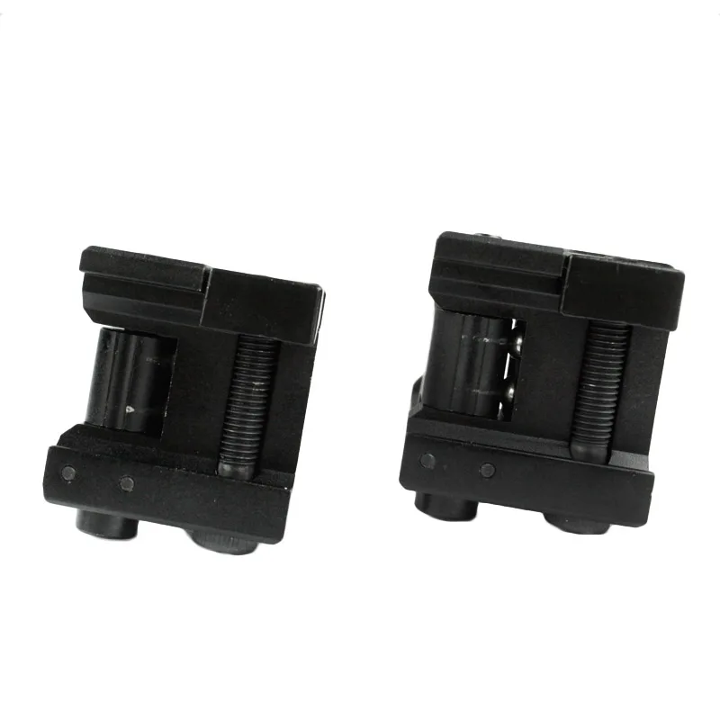 AR 15 Tactical Flip up Front Rear Sights Set Iron Diamond Apertures Dual Windage Adjustment Picatinny Iron Sights