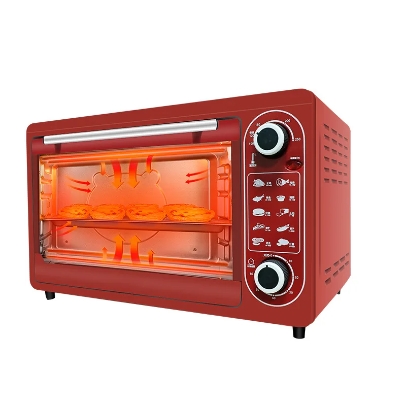 
Electric oven home small mini full automatic multifunctional baking home test box large capacity opening customized gifts 
