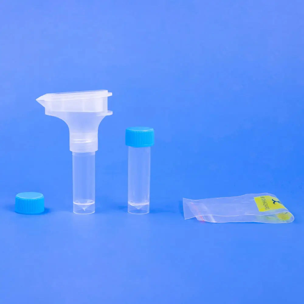 
Manufacturer supply medical saliva dna collection kit with plastic shell 