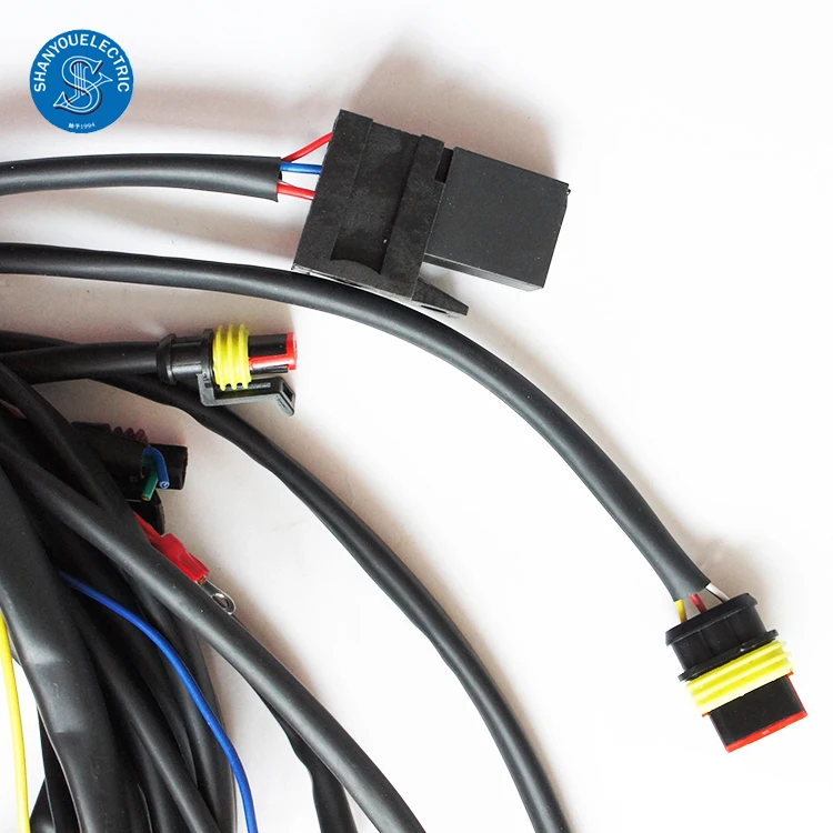 Manufacturer Factory Electric Cable Assembly Wire Loom wiring harness Supplier Kinds of Custom Production All wire assembly