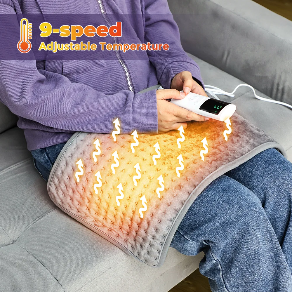 Upgrade Electric Heating Blanket Foot Hand Abdomen Winter Warmer Washable Thermal Blankets Heated Pad Mat For Waist Shoulders