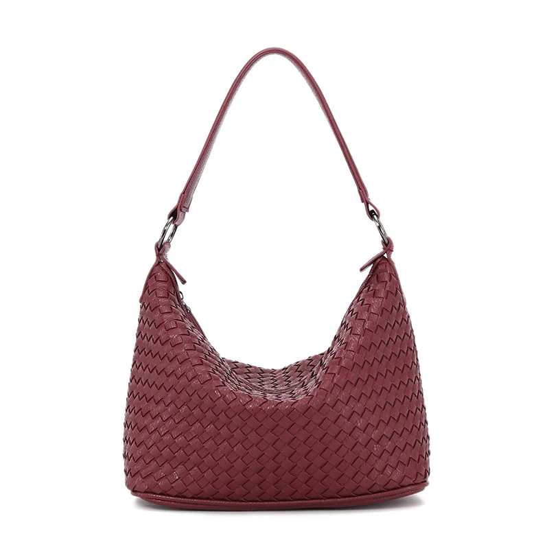 Fashion Trending Product Woven Shoulder Bag Wholesale Ladies Handbags
