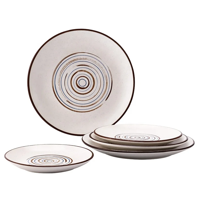 Nordic style wholesale dinner plates ceramic dinner plates porcelain dinner plate for restaurant/hotel