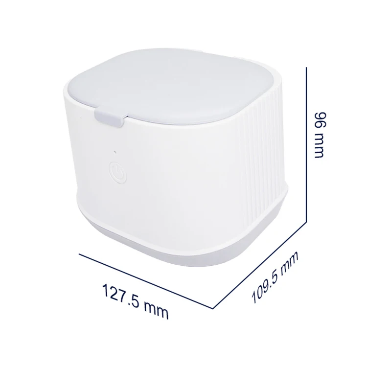 Home & Travel Smart Electric Ultrasonic Jewelry Washer Portable  Automatic Glasses Cleaner Household Dental Pod