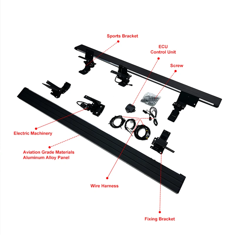 Universal Auto Accessories Run Automatic Power Electric Running Board Car Side Step For Mitsubishi Pajero