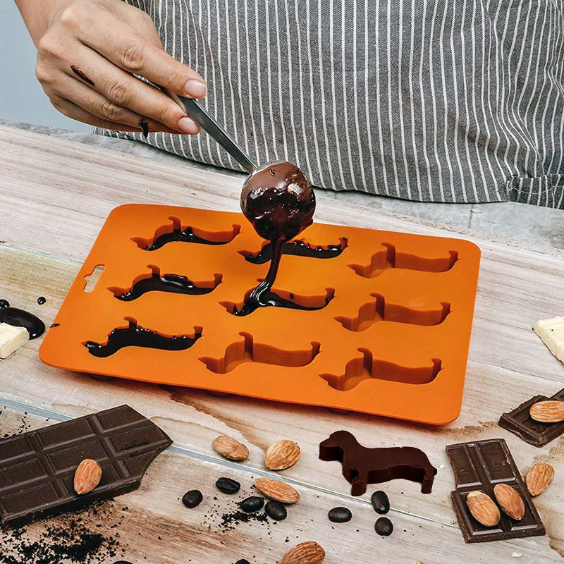 Customized Creative Design Cake Decoration Tool Food Grade Animal Shape Silicone Ice Mold