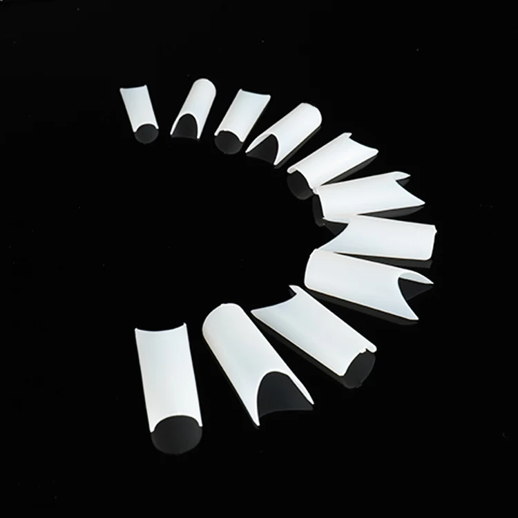 New Design False Nails Display Tips Acrylic Ballerina Artificial Transparent/Natural Guide Capsule Stiletto Full Cover Fake Nail
