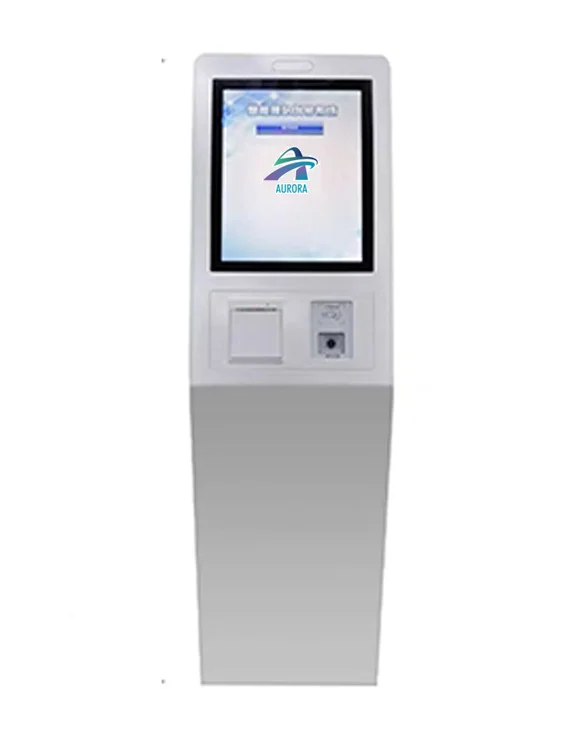 Self-service Payment Kiosk 27inch Payment Terminal With Id Card Reader And Scanner Thermal Printer