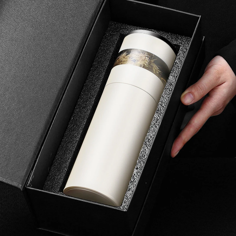 Newly 350ml Stainless Steel Smart Vacuum Insulated Water Bottle Thermos With LED Temperature Display for Business Gift Box