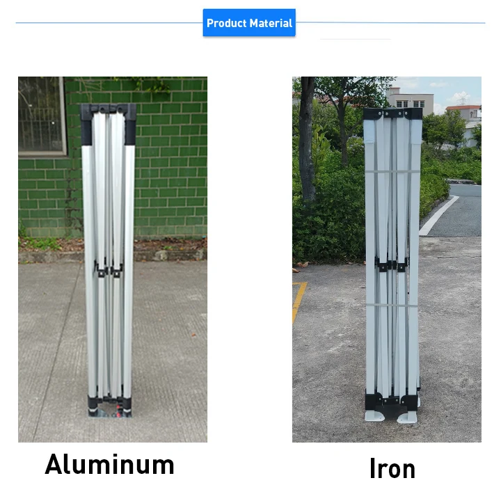10x10ft Exhibition Booth Canopy Gazobe Pop Up Tent Promotional Trade Show Tent Deluxe Steel Frame Tent For Advertising Event