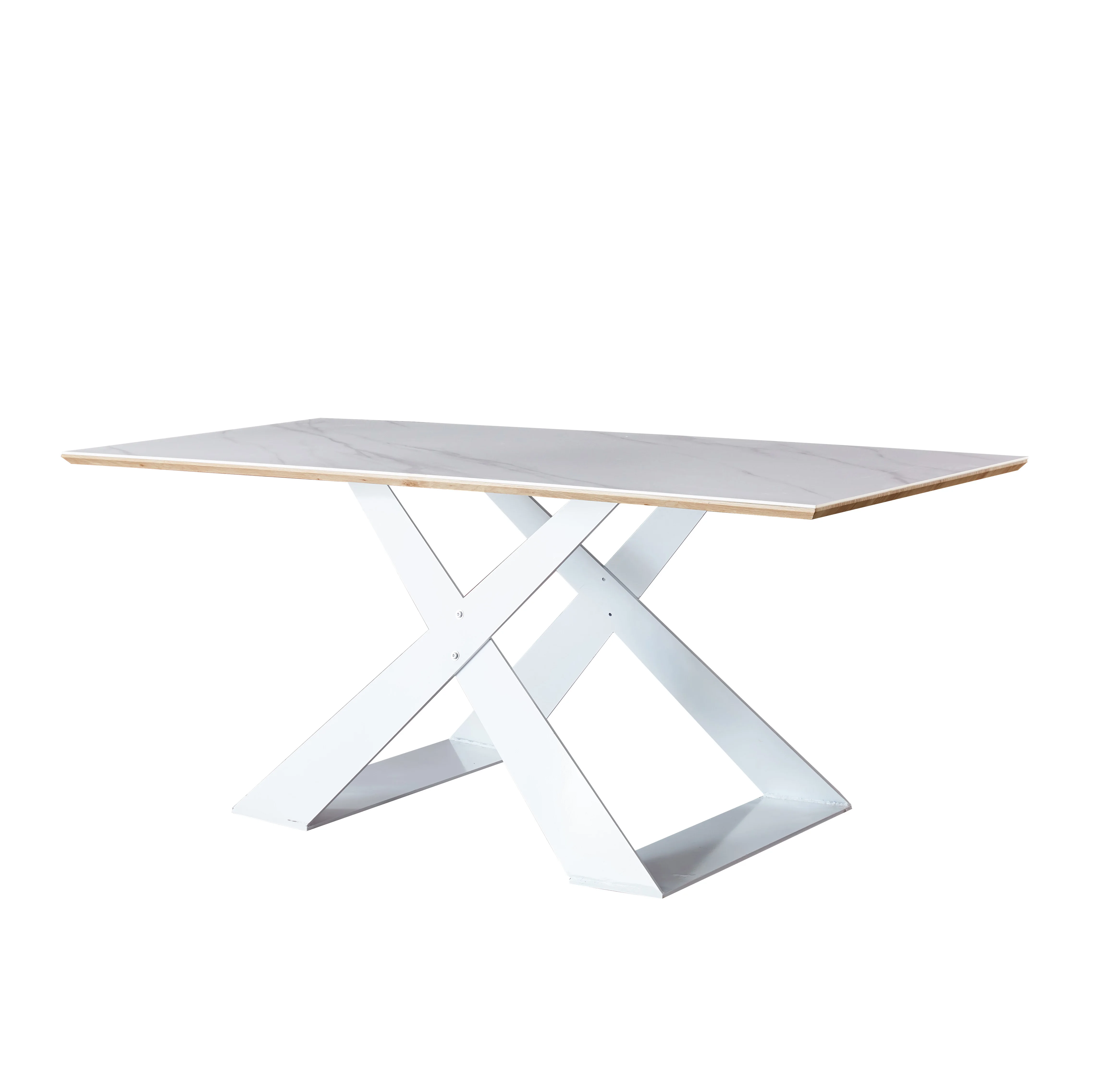 ceramic Italian Wooden Dinner Modern Dining Room Furniture Dinning table Set