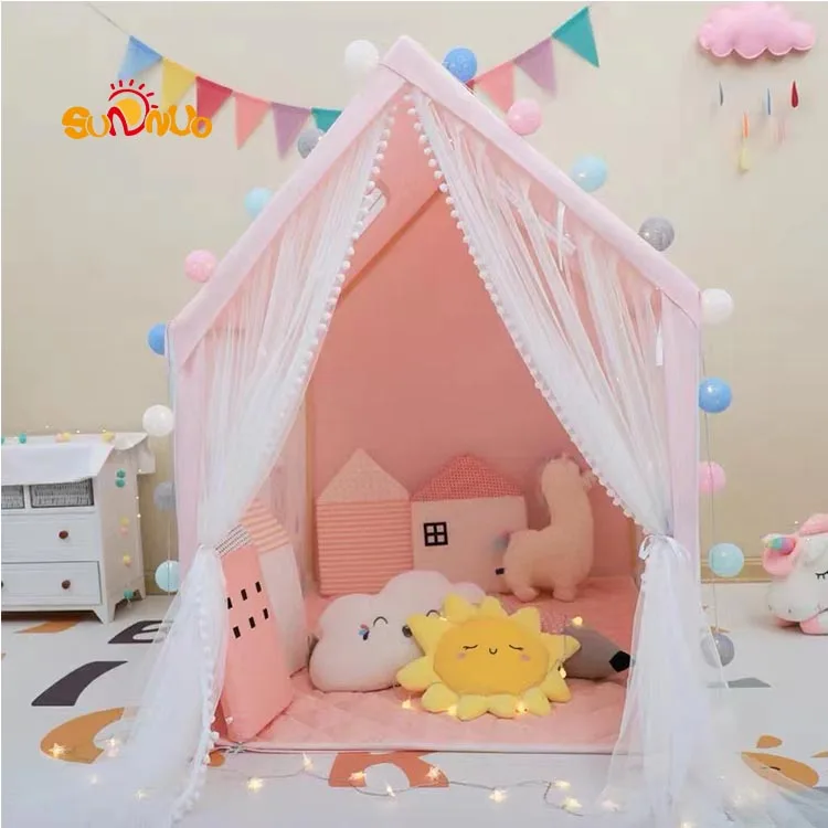 Высококачественные палатки для детских домиков, игровой домик для улицы и дома