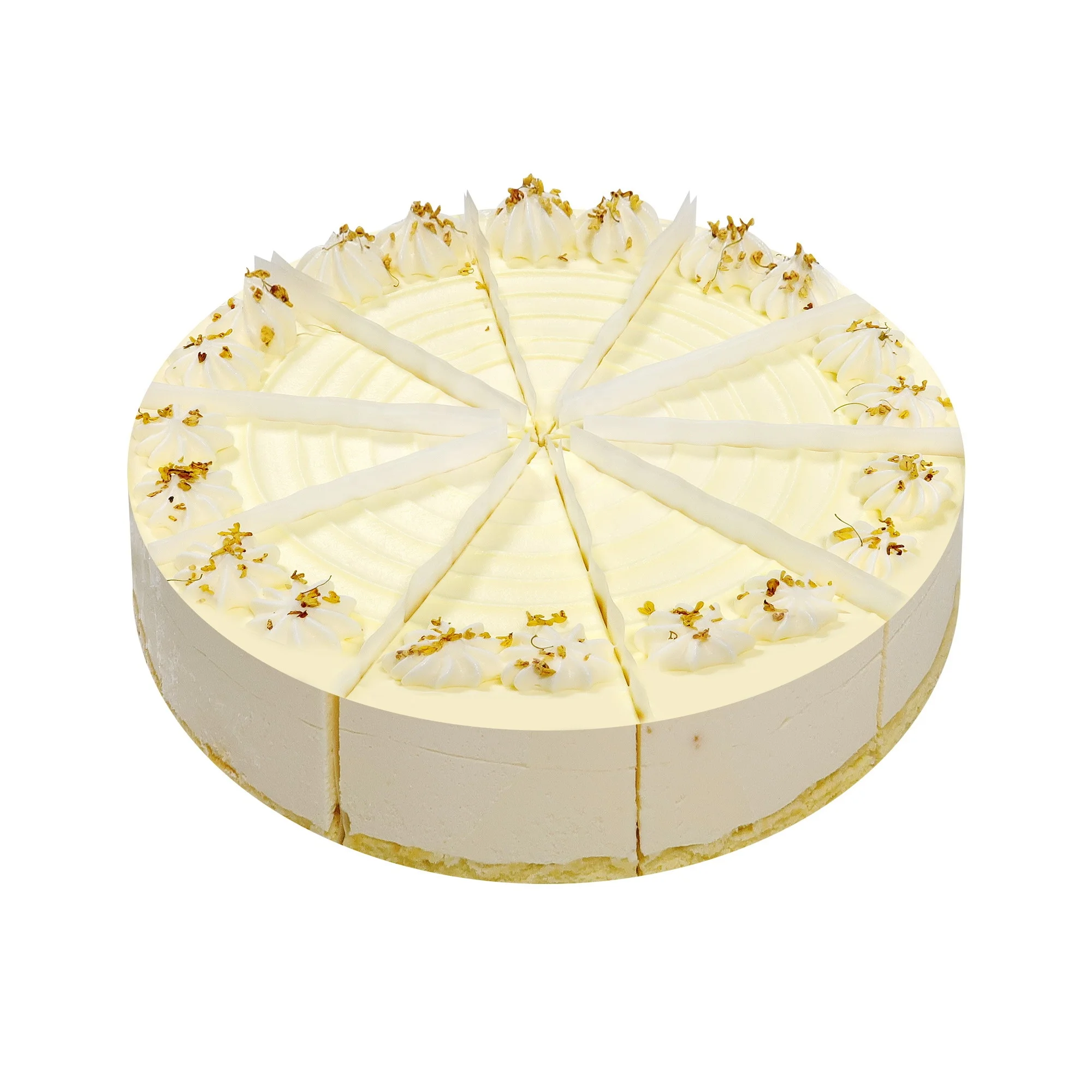 innovative product 7-inch lemon pomelo mousse cake Frozen afternoon tea Cream Frozen cake High-end Health and SafetyDate