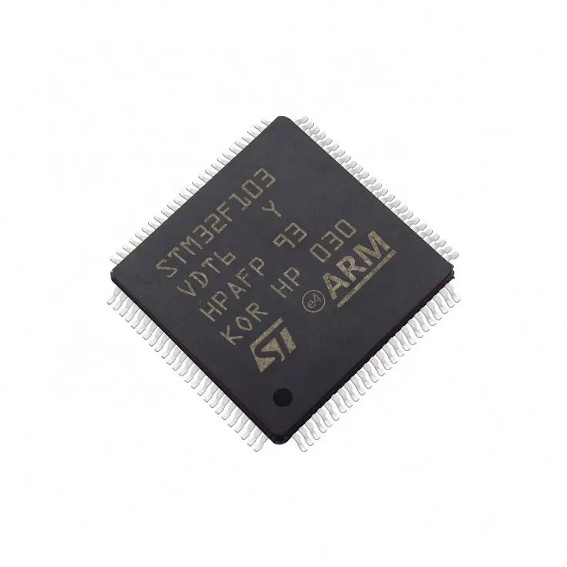 In Stock Microcontrollers and Processors IC MCU 32BIT 384KB FLASH 100LQFP integrated circuits ic chip STM32F103VDT6