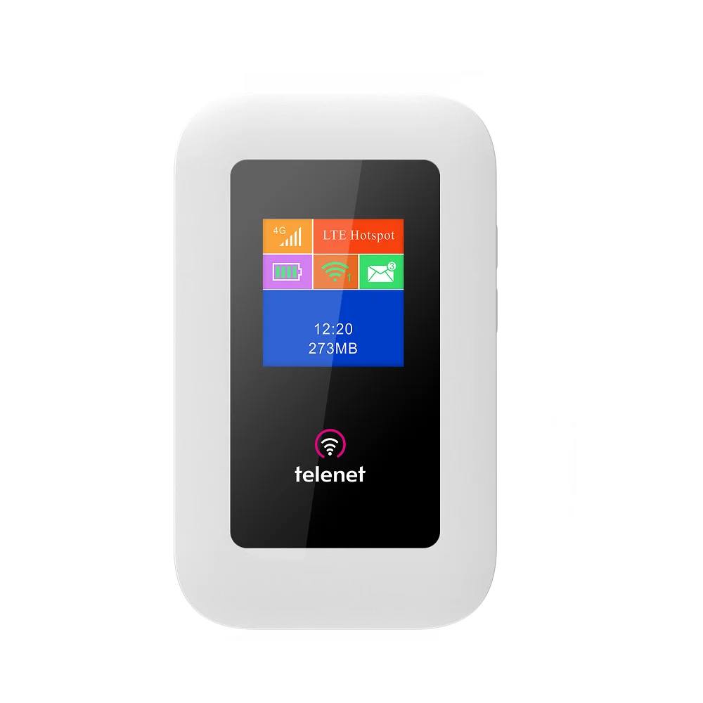 Telenet LSUN MF960V 4G Mobile WiFi Hotspot with LCD Screen 4G WIFI LTE Category 4 outdoor router