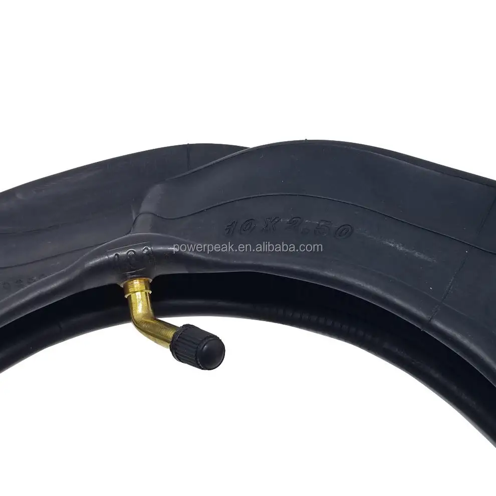 Anti Slip Rubber 10.50 Inner Tubes With Bent Durable Pneumatic Tube Camera For M365 E-scooter