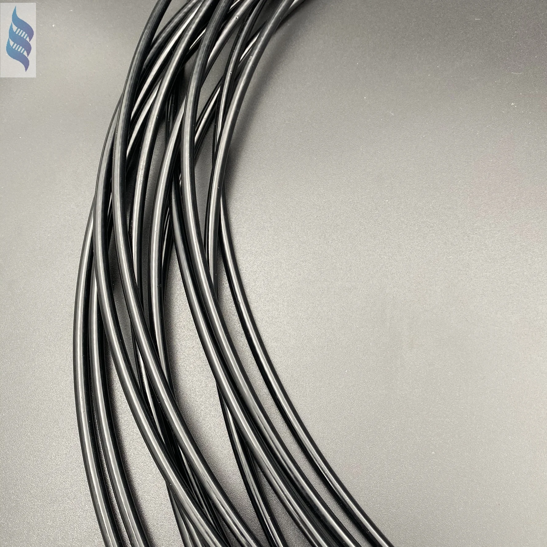 GYM Cable Fitness Equipment PA NYLON Coated Steel Wire Rope 7*19-3.18-5.0mm
