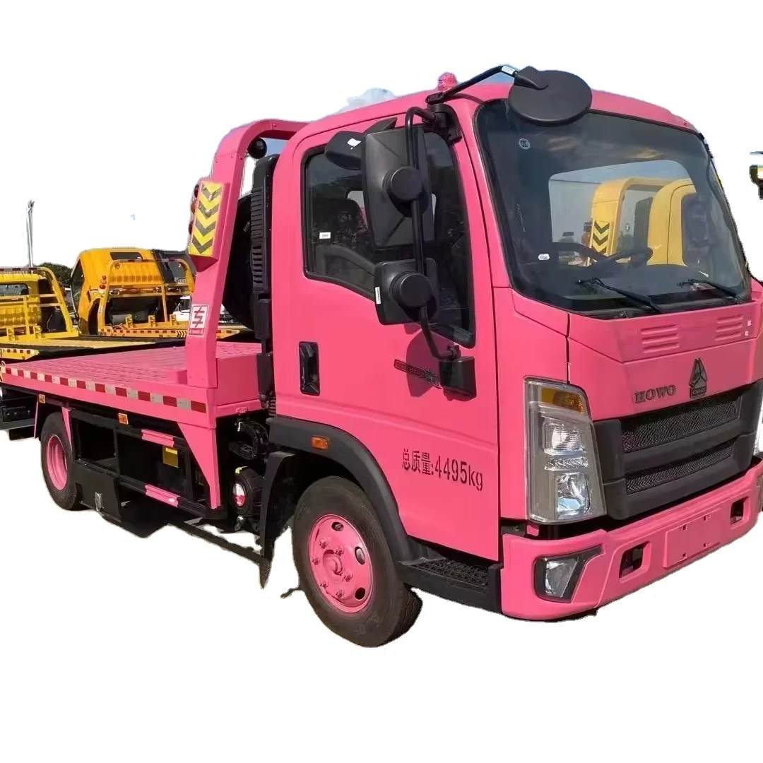 SINOTRUK HOWO 4X2 recovery tow truck HOWO 5 ton wrecker tow truck 5 ton wrecker tow truck