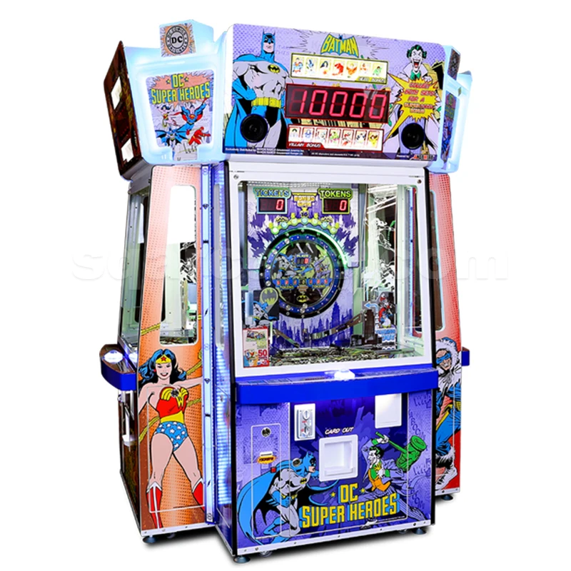 Earn Money Single Coin Pusher Machine Arcade Pushing Coins Game Machine