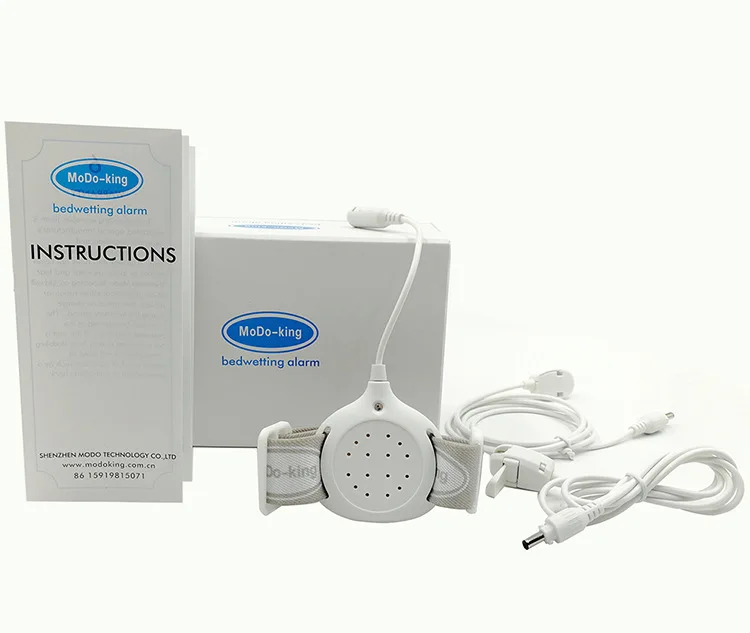 Arm Wear Bedwetting Moisture Sensor with Sound and Vibration Nighttime Bedwetting Alarm for Baby and Elderly People