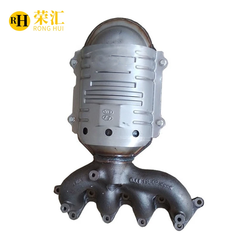 Automobile Three Way Exhaust Catalytic Converter with Ceramic Filter for KIA