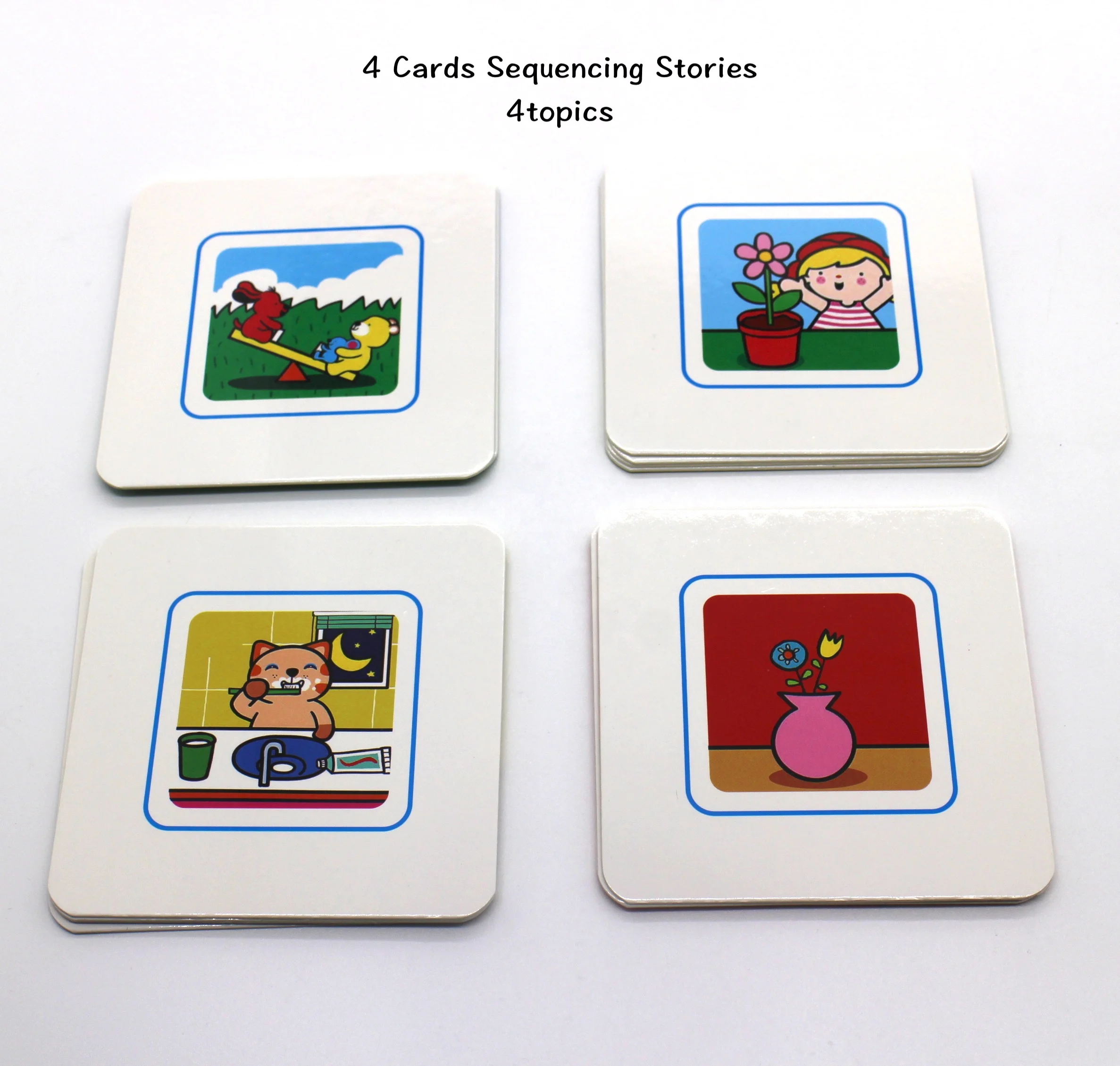 
Kids Sequencing Story Cards for any languages 