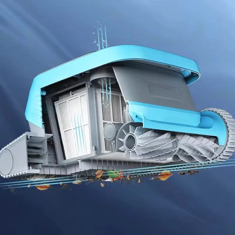 2023 year new model Swimming pool Cleaning Robot Robotic Automatic Dirt Suction Machine with CE made in Shanghai