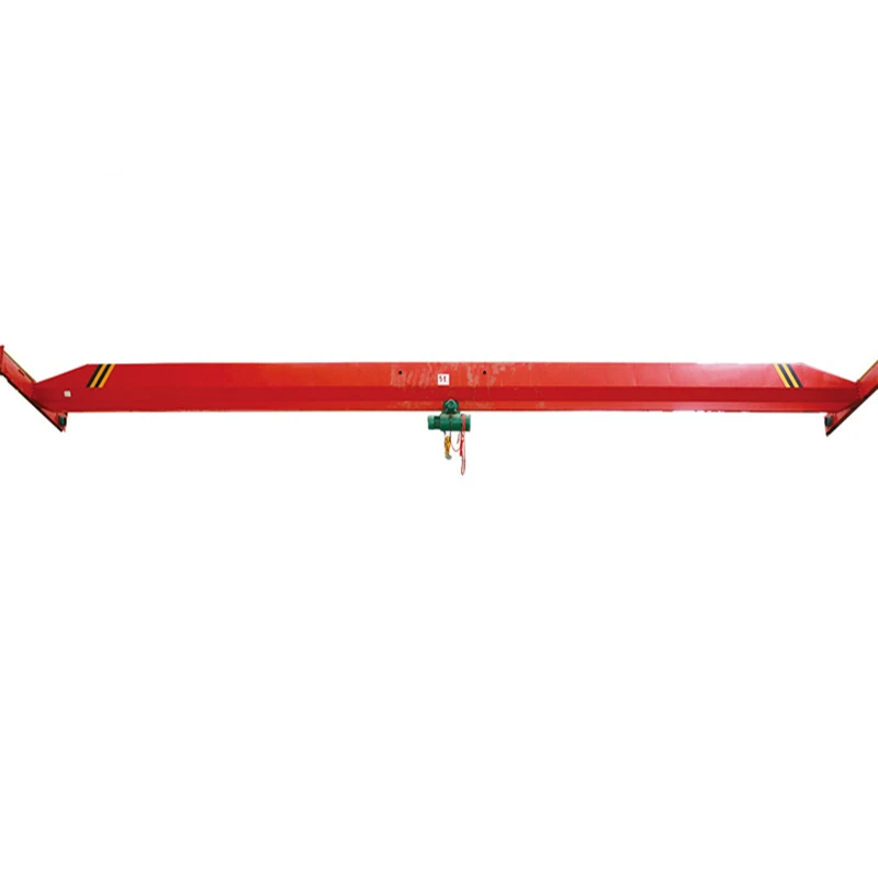 Mobile Travelling Beam Crane Underslung Crane Single Girder Overhead Crane With Hook