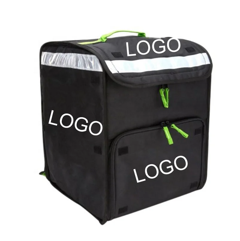 Custom Logo Popular Promotional Oxford Cooler Bag Box Insulated Delivery Bags Food Delivery Backpack For Scooters