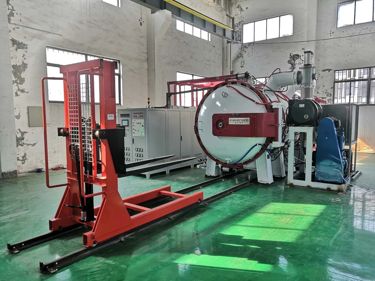 High temperature big chamber size Graphite vacuum furnace