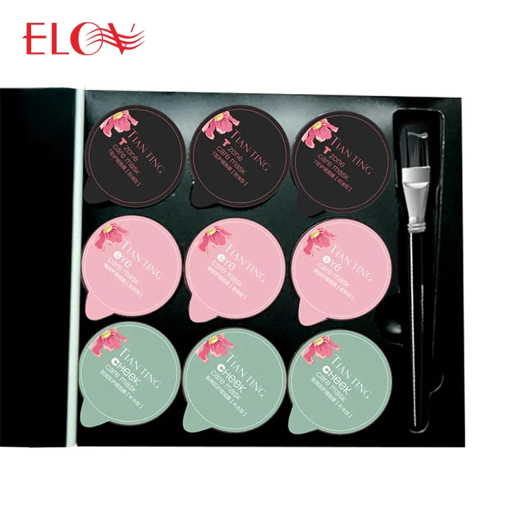 3-step Facial Clay Mask Natural Plant Extract Remove Blackhead Pore Shrinking Strong Nourishing Glowing Soothing Beauty SPA Care