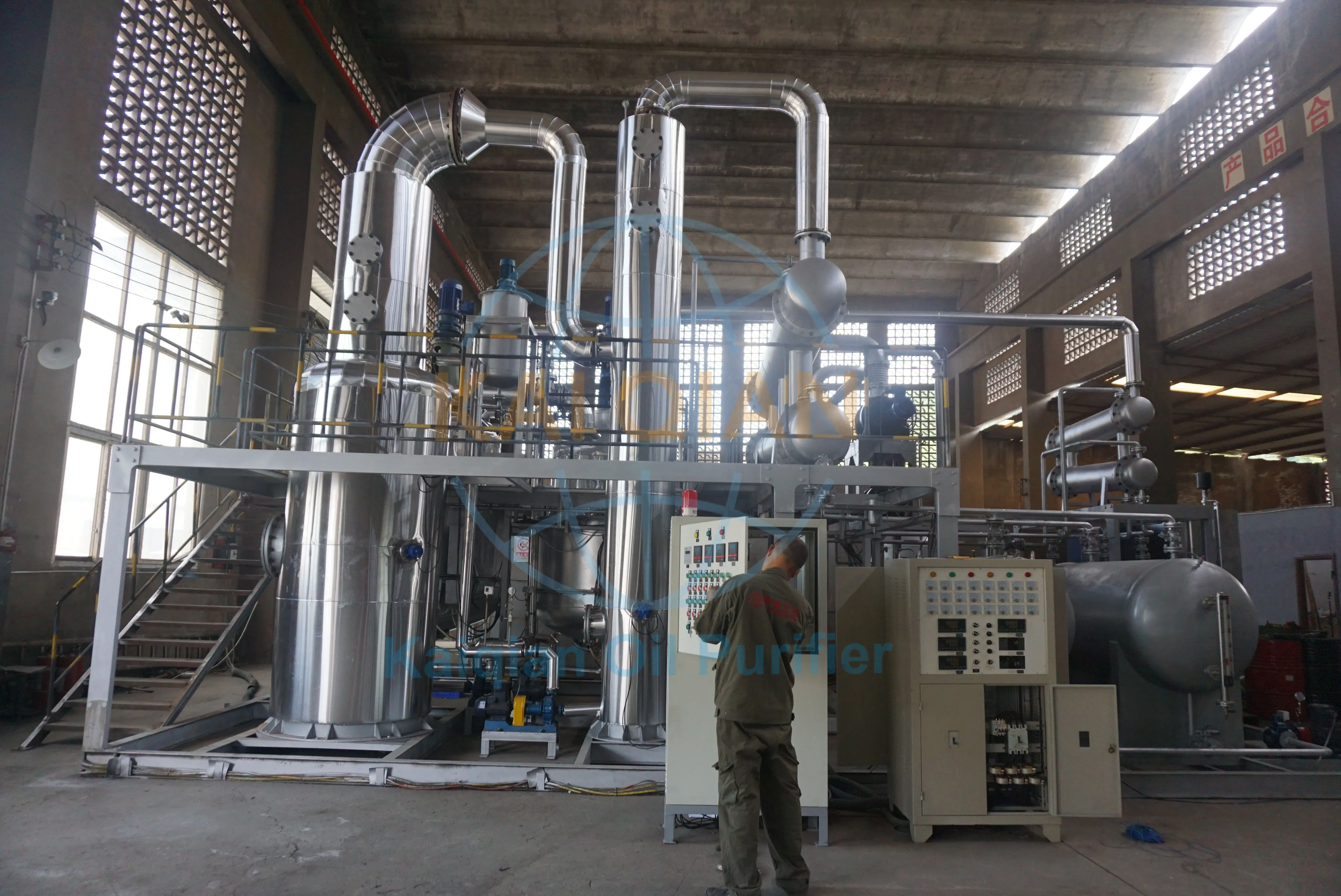 Used Engine Oil Refinery Into New Group I Sn150 to Sn500 Base Oil