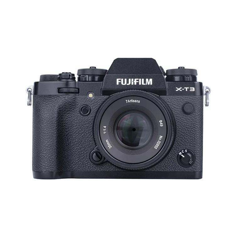 7Artisans 35mm F1.4 APS-C Manual Focus Camera Lens Large Apertures for E/Z/FX/EOS-M/M43-Mount Camera M1 M2 M3 M5 M6 M6II M10