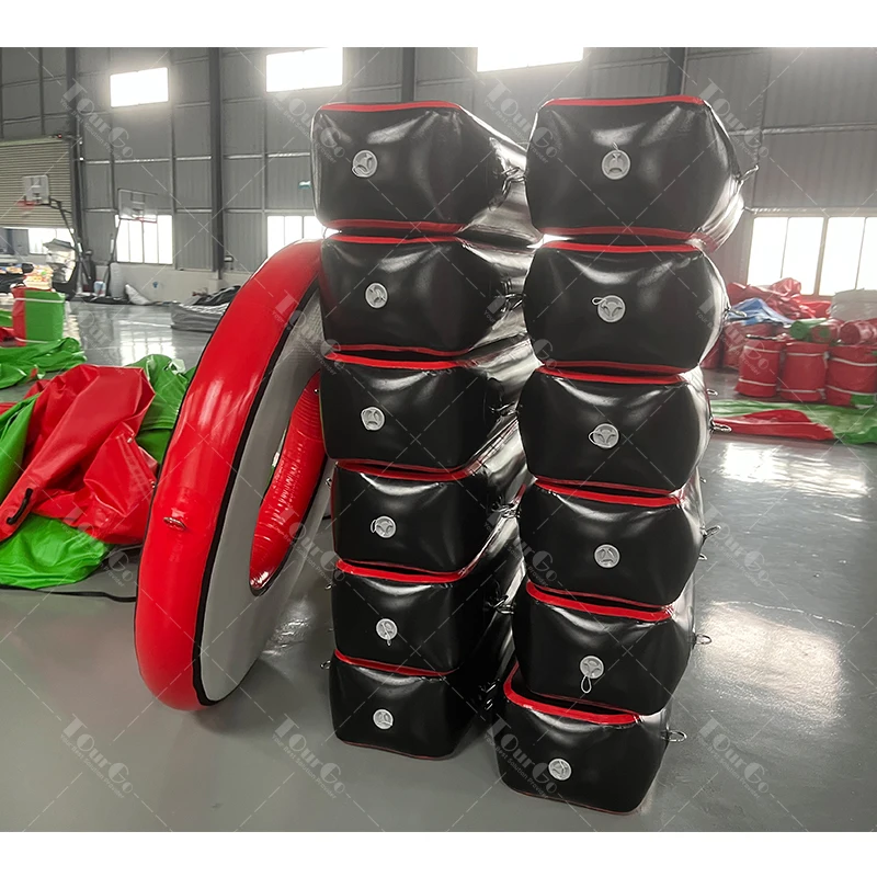 Indoor Outdoor Amusement Park Parkour Gym Training Equipment air Track Crawl Bridge Ninja Warrior Obstacles Course for Kids