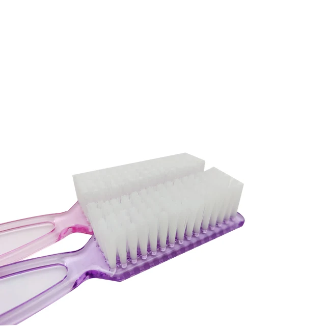 wholesale High quality Custom Plastic Long Handle art dust Scrub manicure Dust Cleaning Nail Brush