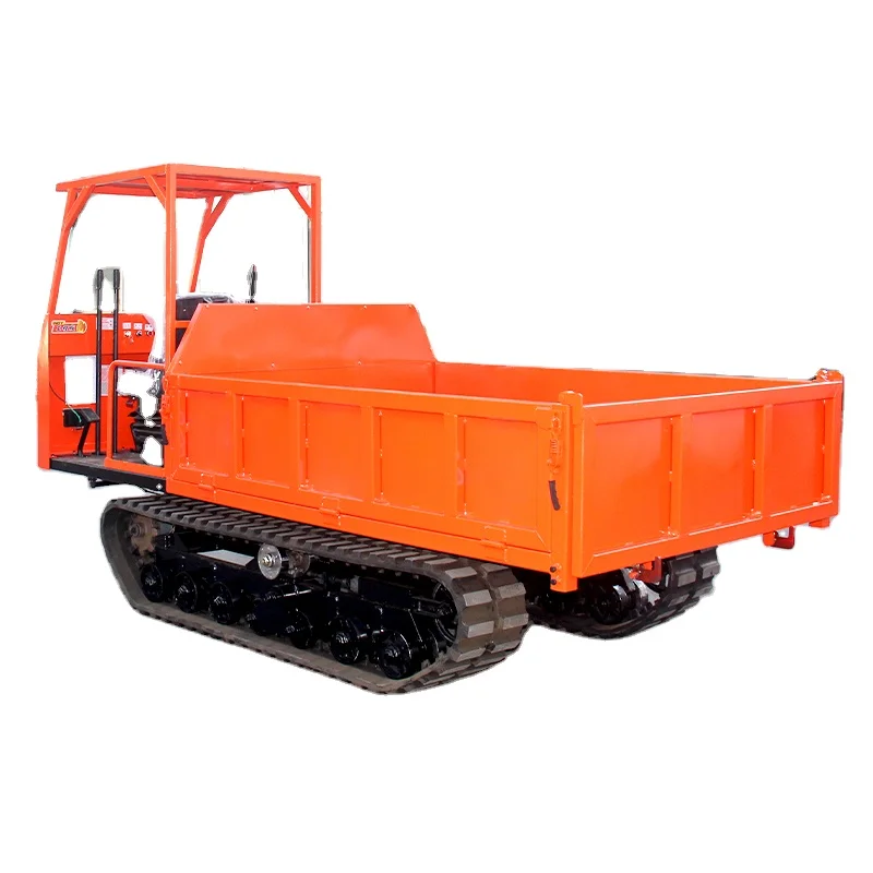 All-Terrain Hydraulic Mini Truck Tracked Dumper Crawler Dump Truck with Diesel  Engine CE APPROVAL