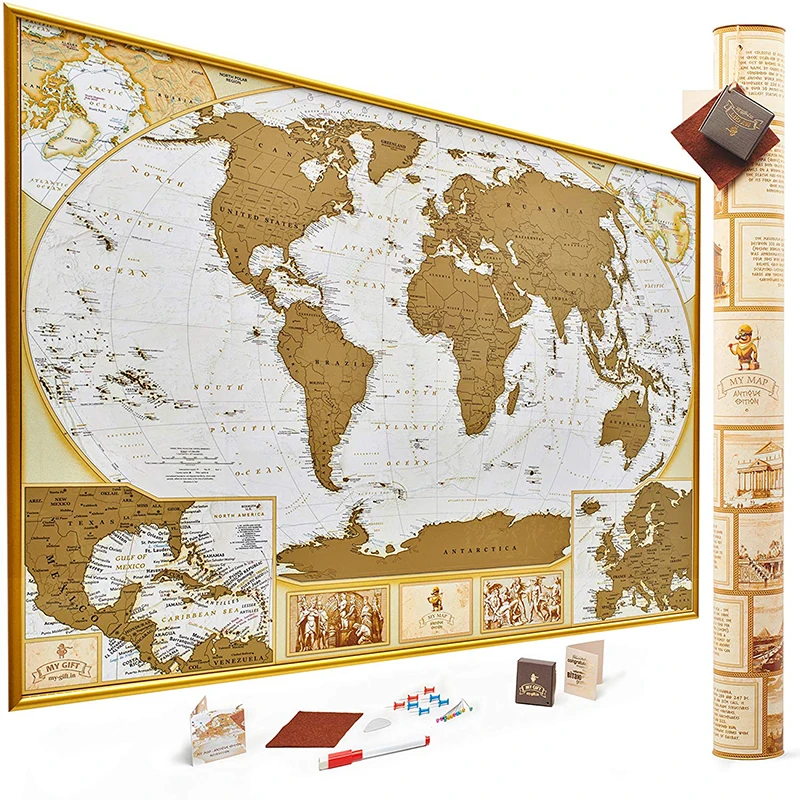 
Scratch Off Watercolor World National Park Scratch Scratch Off Watercolor Map 