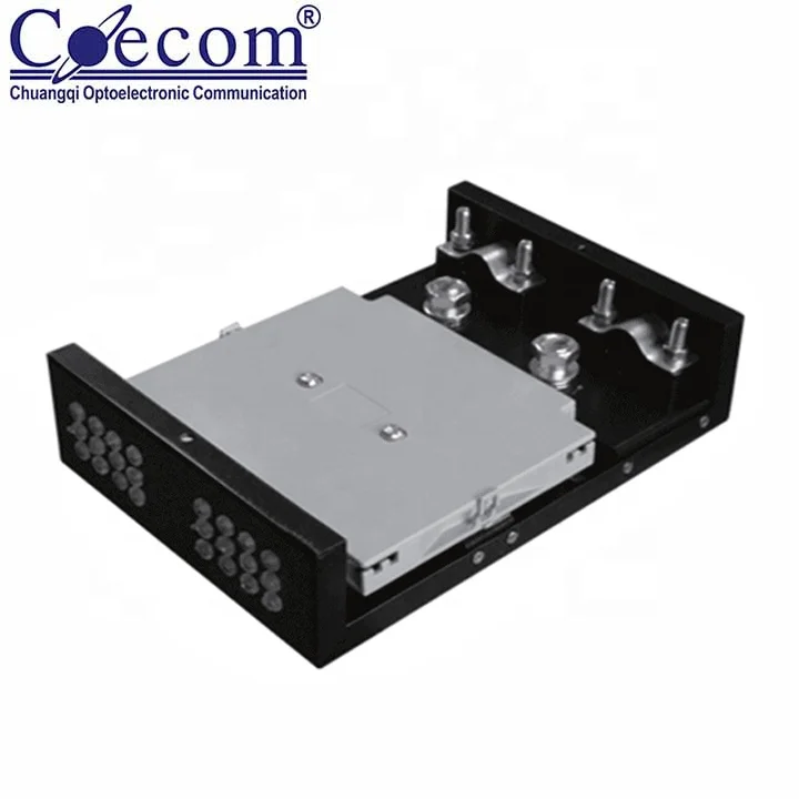 
Outdoor/Indoor Waterproof Fiber Terminal Box Fiber Optic 24 Port Terminal Box No Adapter, Only Fiber 