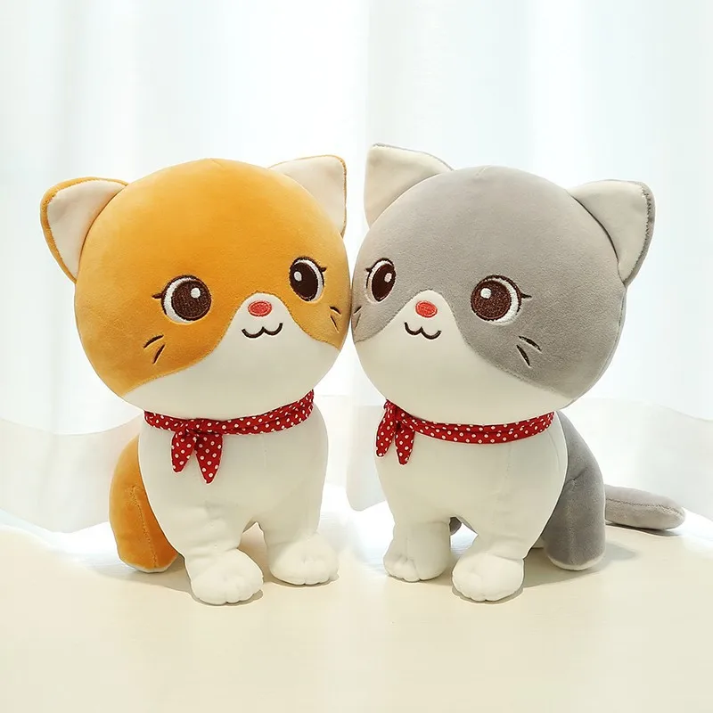 Wholesale 24cm Cat Plush Toy Stuffed Animal Soft Stuffed Animal Plush Toys