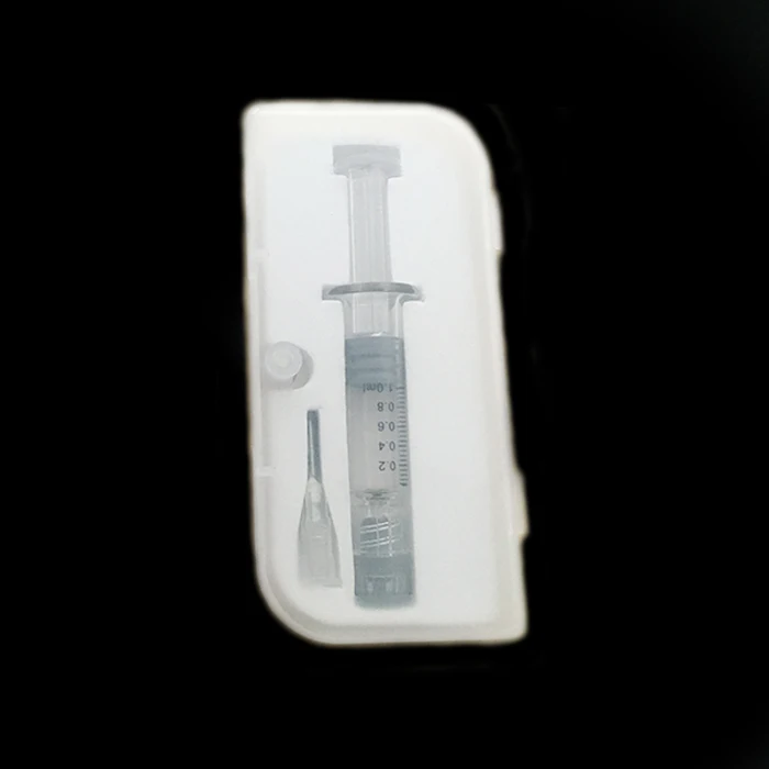 
Customizable vape cigarette cases syringe packaging clear USB plastic box 