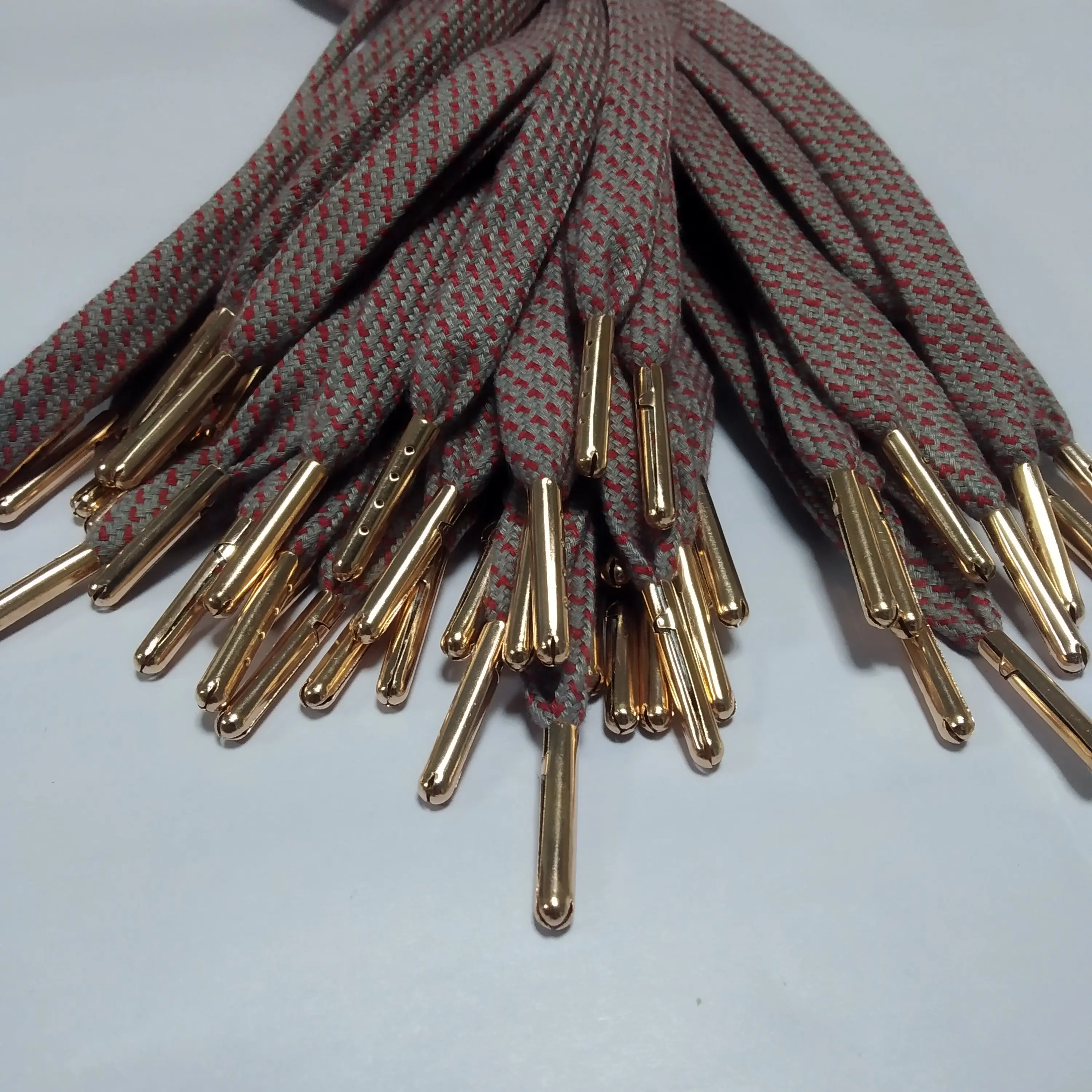 
New style hoodie string tips cord customized design high quality New fashion round rope for clothing 