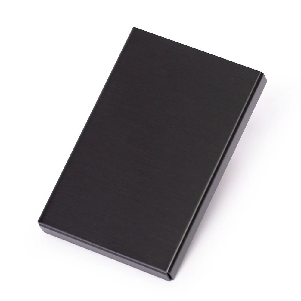 Hot Sale Metal Automatic Aluminum Pop Up ID Credit Card Holder Manufactures Slim Minimalist Popup RFID Blocking Wallet for Men