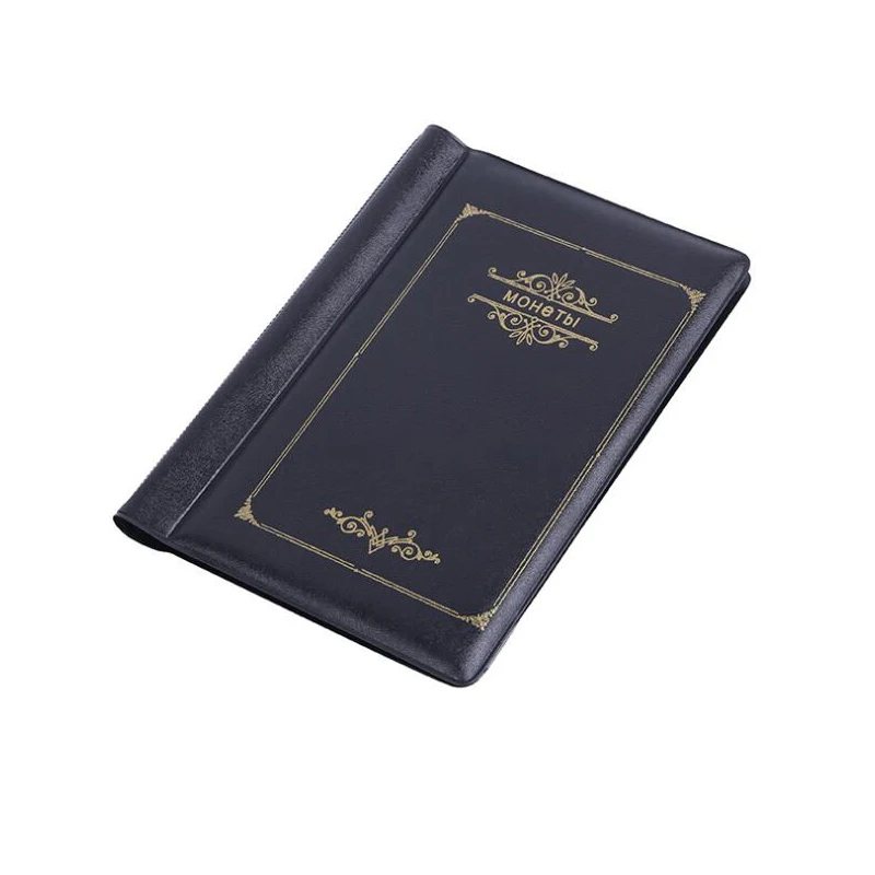 PVC Souvenir Coins Collecting Holders Penny Collector Display Book Storage Album